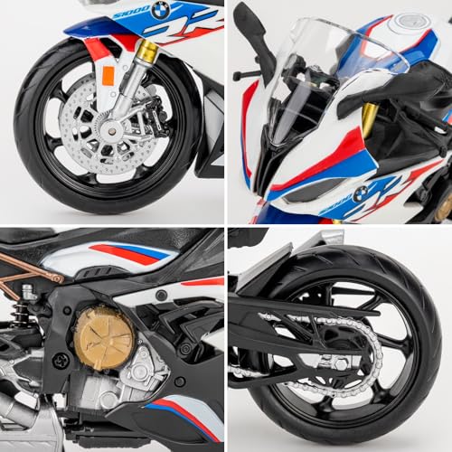 Modelo a escala 1:12 motocicleta BMW S1000RR RMZ City miniatura 3