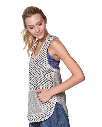 Maaji Women's Blue Reef Athleisure Hoodie, Multi, M