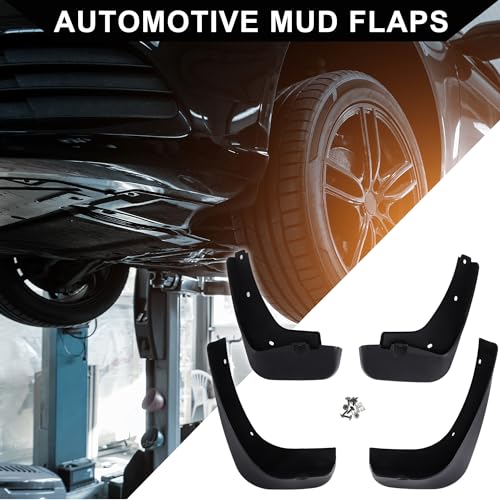 Image of Mud Flap Splash Guard with Mount Accessories for Hyundai Ix35 2010-2015 / Front & Rear Side Mud Guards /Durable / 1 Set