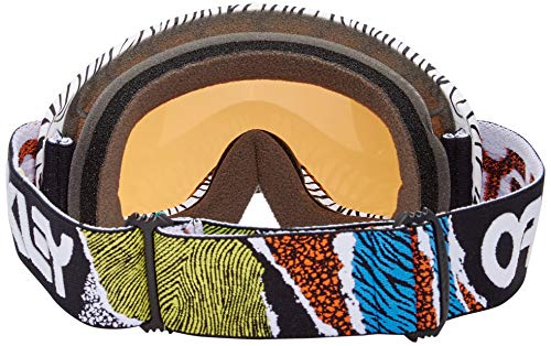 Oakley O2 Mx Fp Men's Dirt Motox Motorcycle Goggles Eyewear - White Bengal/Black Iridium+Clear/One Size Fits All #TOP3