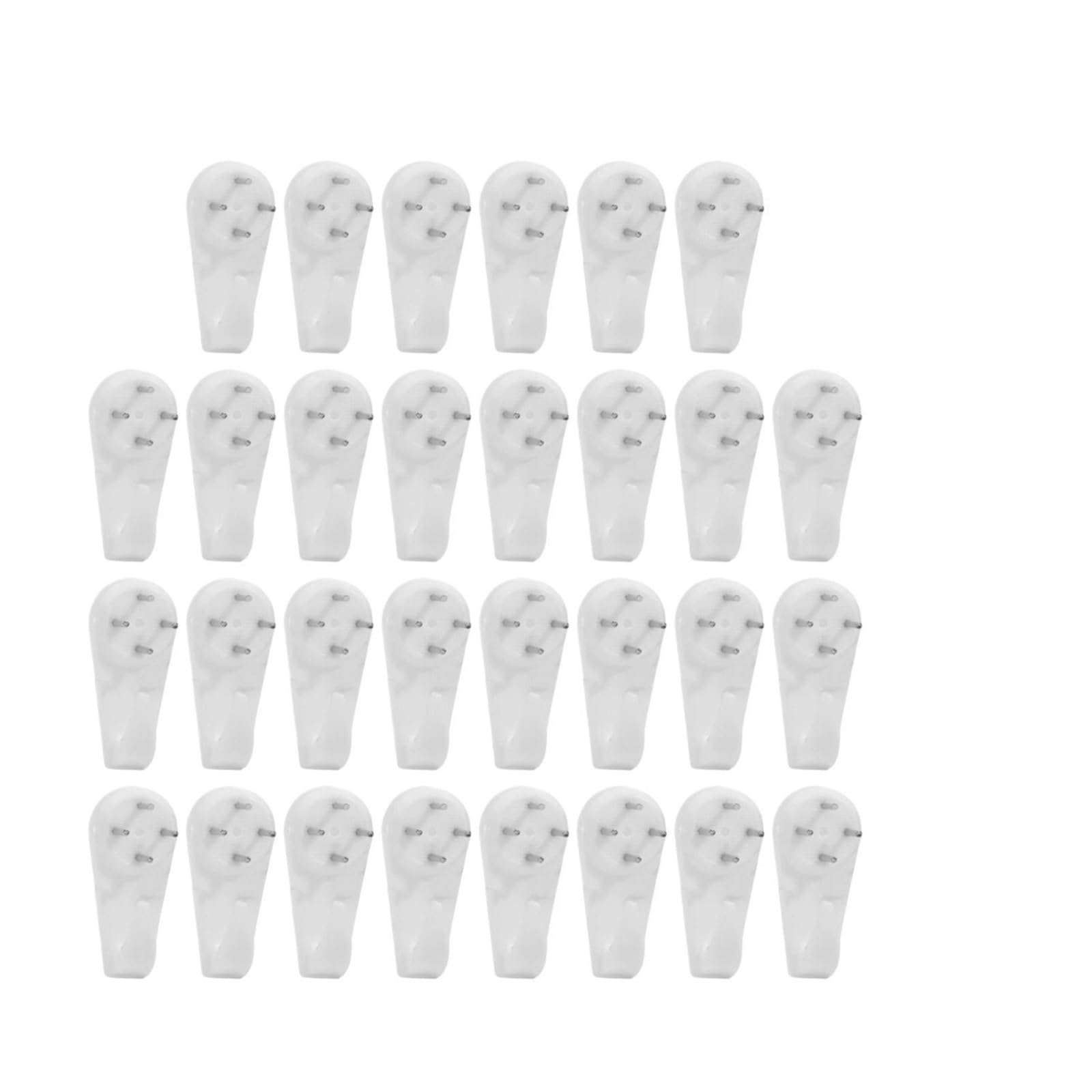 Picture Rail Hooks 200PCS Concrete Wall Hooks Invisible Nail Hangers No Trace Hanging for Mirror Clock Picture Photo Frame Non-Mark Nails for Pictures Frames Gallery Pictures Billboards(L)