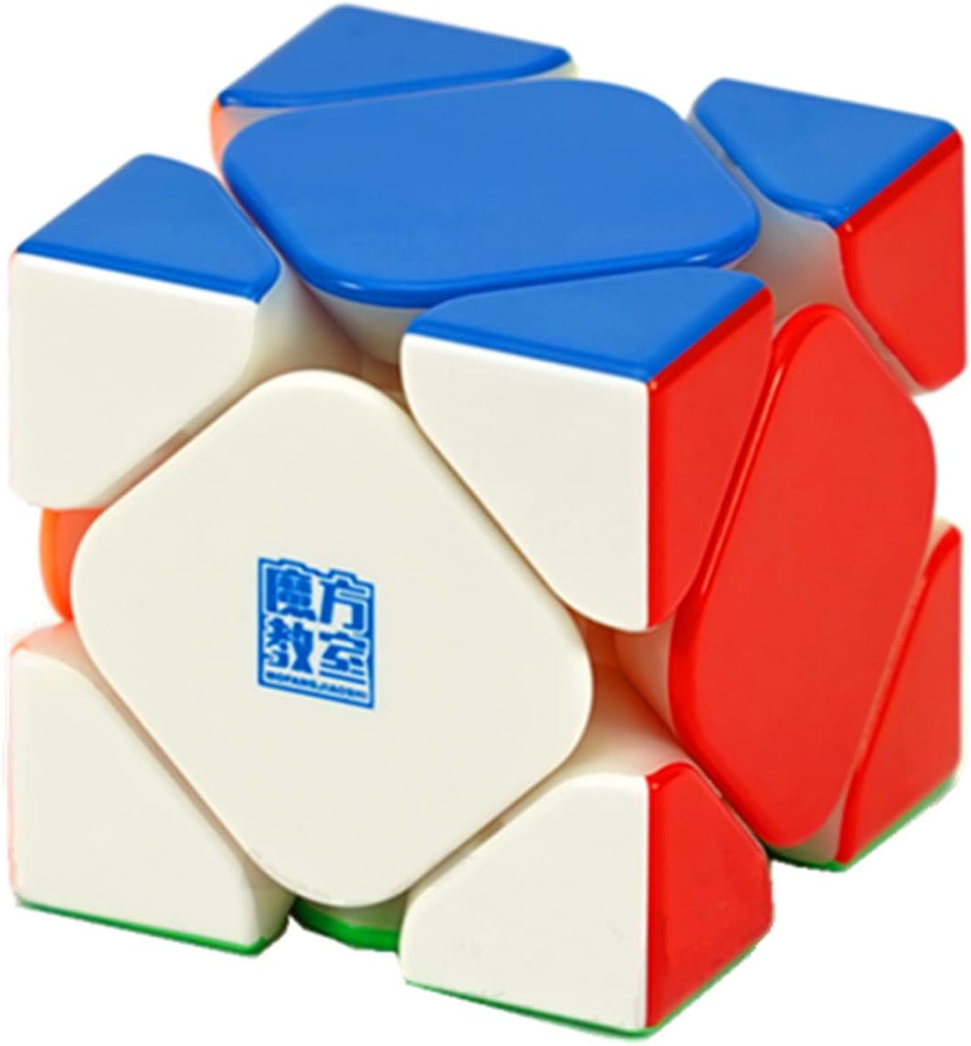 CuberSpeed Moyu Magnetic Skew Stickerless Cube MoYu RS Skew Magnetic Ultimate Twists Speed Cube