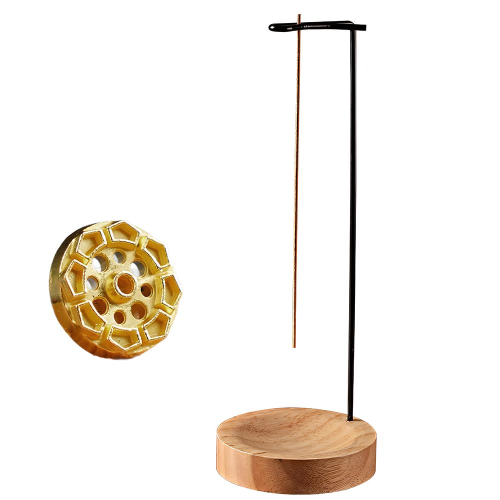 Wooden Incense Holders Incense Stick Holders Incense Burner Holder Upside Down Incense Holder for Sticks Ash Catcher Catching Room Censer Holder Tea Room Home Decoration for Yoga Meditation