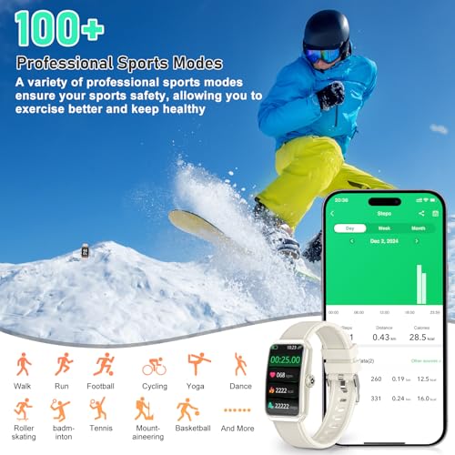 Image of Fitness Tracker with 24 /7 Heart Rate, Blood Oxygen, Sleep Tracker, Waterproof Fitness Watch, Activity Tracker with Step Tracker for Women Men
