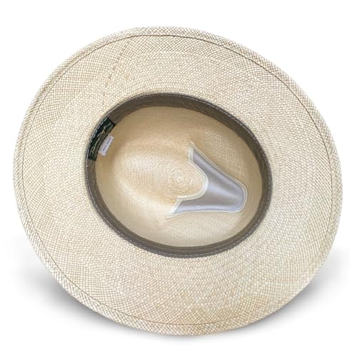 Image of Panama Jack Premium Safari Straw Hat - Handwoven, Lightweight & Breathable, 2 5 /8 inch Brim