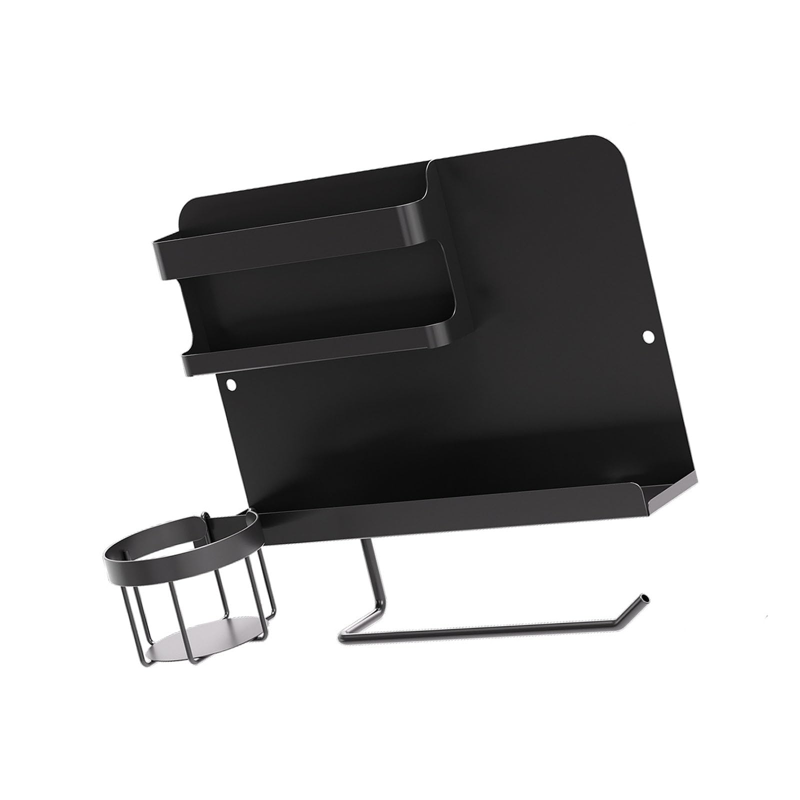 SXRQ Carbon Steel Bedside Storage Rack with Ventilated Structure for Optimal Circulation and Easy Cleaning Compact Bedside Storage Shelf