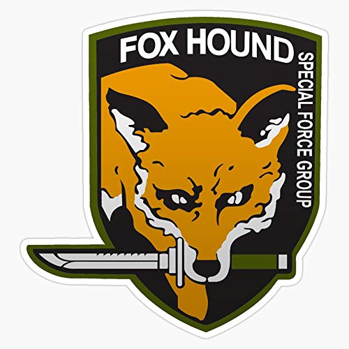 Fox Hound Special Force Group Vinyl Waterproof Sticker Decal Car Laptop Wall Window Bumper Sticker 5