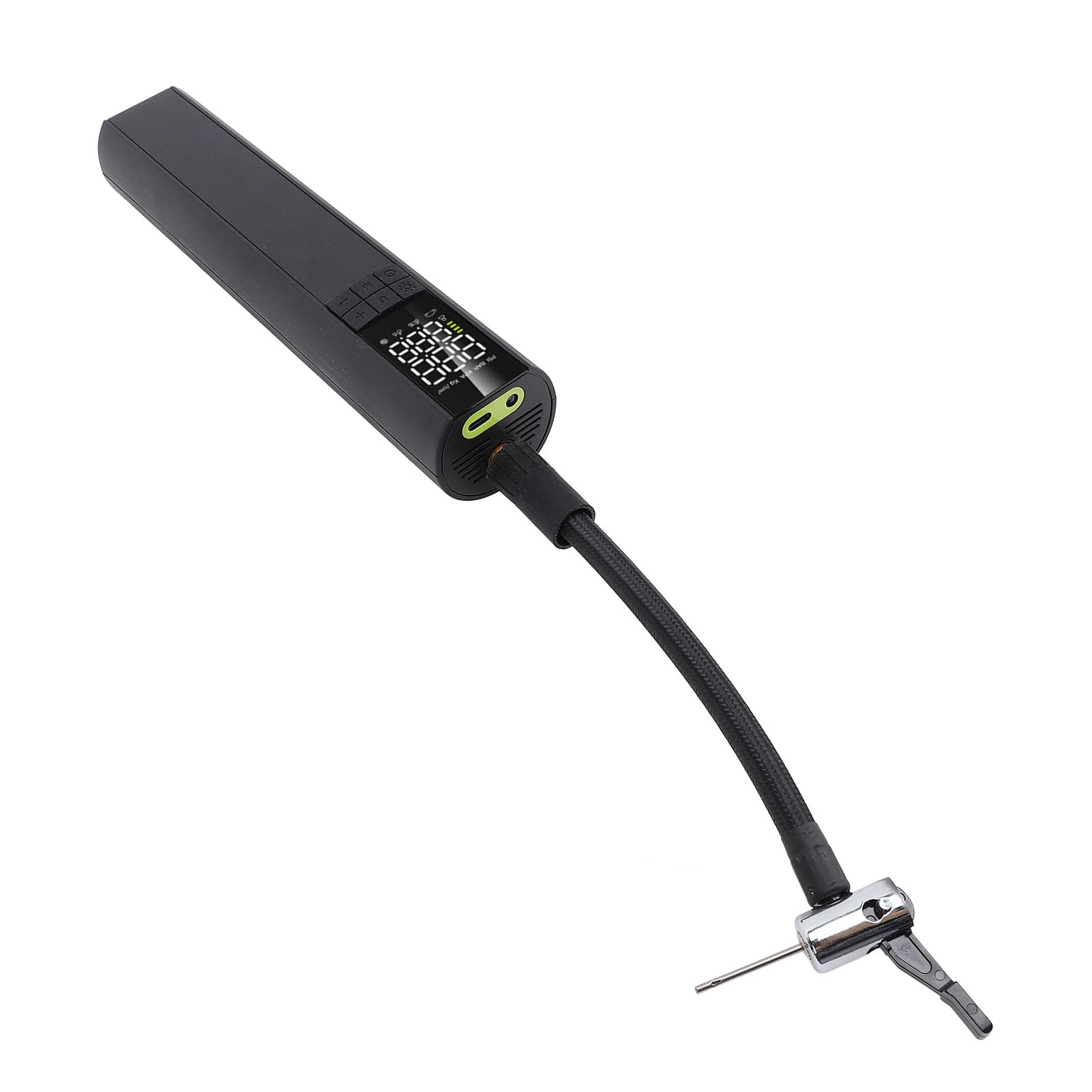 Eujgoov Pompa per Pneumatici per Auto, Compressore Ricaricabile Senza Fili con Luce LED, Gonfiatore Digitale per Pneumatici da 150 PSI per Auto, Biciclette e Palloni