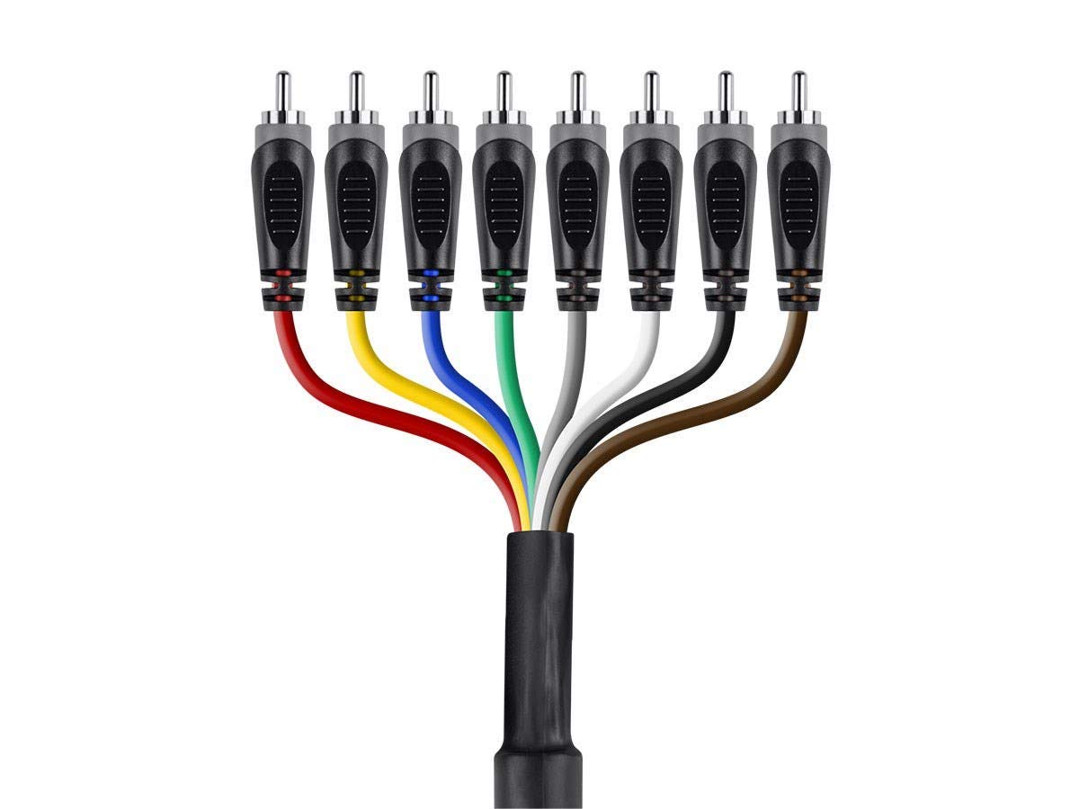 Amazon.com: Monoprice 8-Channel 1/4-Inch TS Male to 1/4-Inch