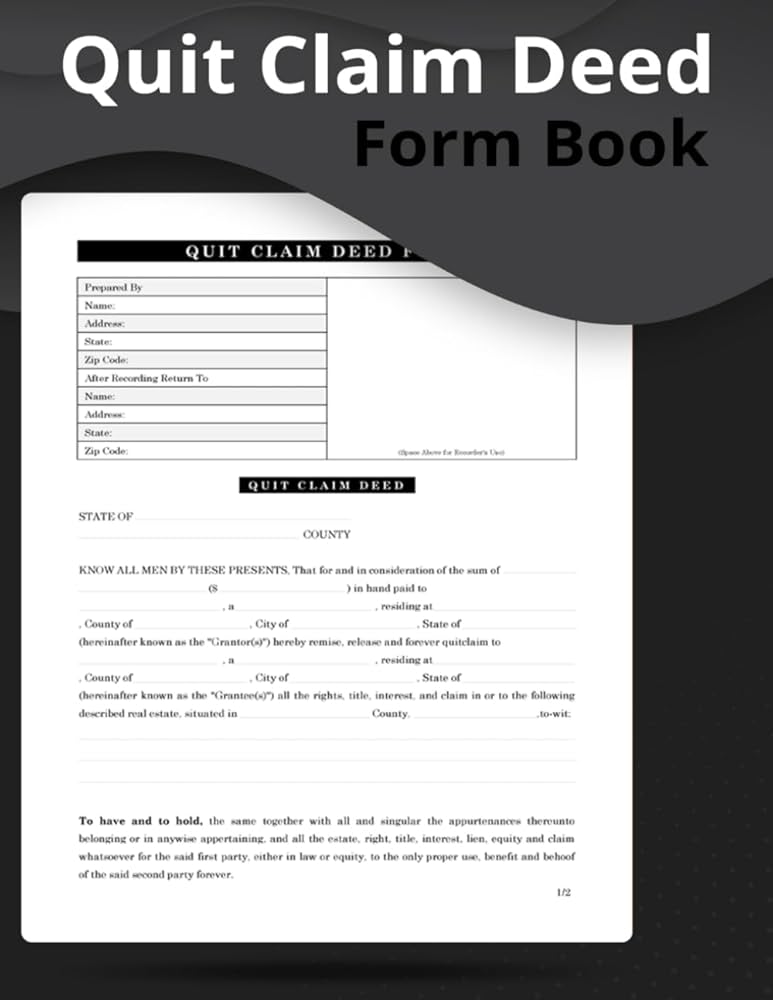 quit-claim-deed-form-book-is-a-legal-instrument-which-is-used-to-transfer-interest-in-real-property-60-forms-editions-mekkiquitclaimde-amazon-com-books for Free Printable Blank Quit Claim Deed Form Quit Claim Deed Form Book: Is a legal instrument which is used to transfer interest in real property | 60 Forms: Editions, Mekkiquitclaimde: Amazon.com: Books for Free Printable Blank Quit Claim Deed Form