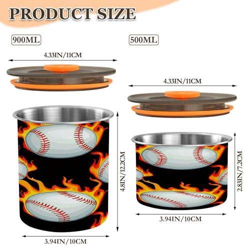 Contenedor hermético de acero para café 17 oz miniatura 3
