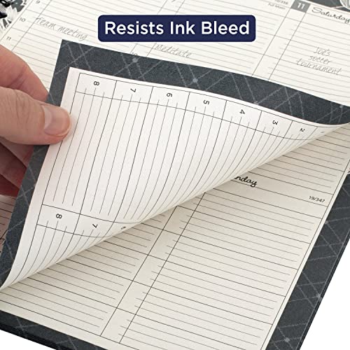 At-A-Glance 2023 Weekly & Monthly Planner, Hourly Appointment Book, 8-1/2" X 11", Large, Lacey (541-905) #TOP3