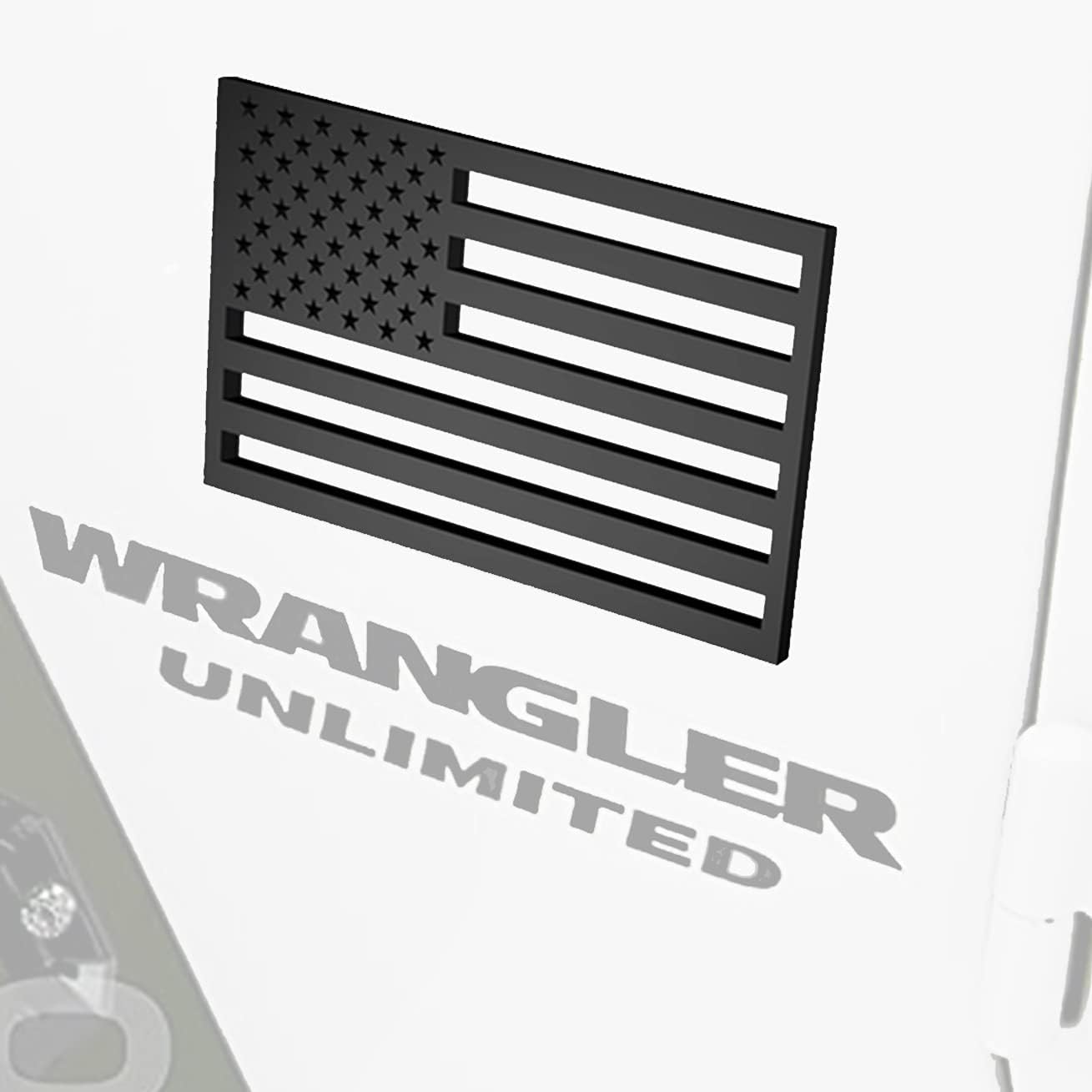 American Flag Emblem Decal Cut-Out，Subdued American Flags Tactical Military Flag USA Decal
