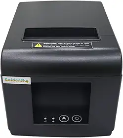 Impressora Não Fiscal Térmica de Recibos 80mm Com Guilhotina Goldensky T80E Serial-USB Ethernet