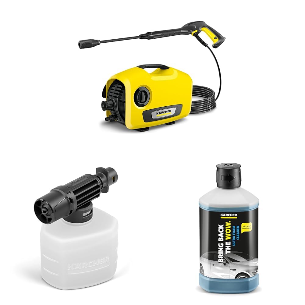 Amazon | 【セット買い】ケルヒャー(Karcher) 高圧洗浄機 K2サイレント