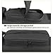 KRATARC Back Arrow Quiver Archery Field Quiver Shoulder Hanged Carry Hunting Target Arrow Quiver Bag with 2 Pockets (Black)