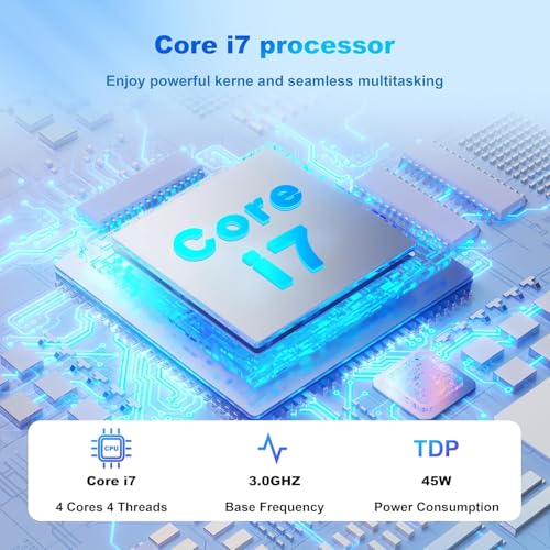 Image of 27inch IPS all-in-one PC,Rotate the screen to accommodate portrait mode | Core i7 processor, 16GB RAM 512GB SSD, pop-up webcam, height-adjustable stand, Wi-Fi 6, full range of ports