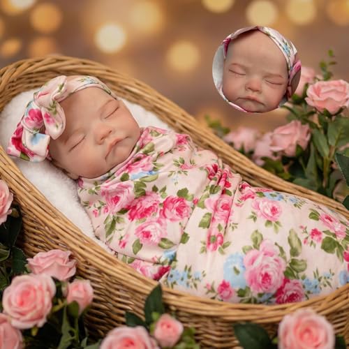 Muñeca bebé Reborn de silicona 10 pulgadas realista miniatura 1