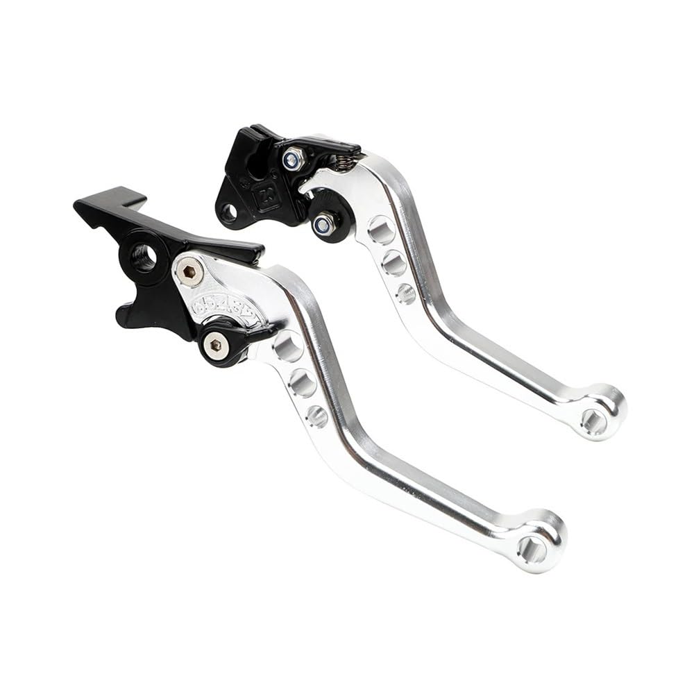 Dagmara Silver Universal For Motorbike Modification 1 Pair Motorcycle Brake Handle Clutch Drum Lever