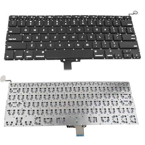SUNMALL New A1278 Keyboard Replacement Without Backlight Compatible with MacBook Pro 13