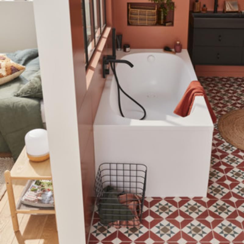 Baignoire droite 170 x 75 JACOB DELAFON Bastille blanc brillant