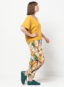 Style Arc Sewing Pattern - Bob Woven Pant (Sizes 10-22)