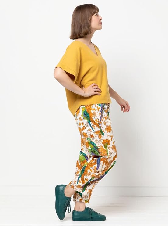 Style Arc Sewing Pattern - Bob Woven Pant (Sizes 10-22)