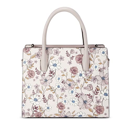 Nine West Bettina Satchel Magnolia Floral One Size #TOP2