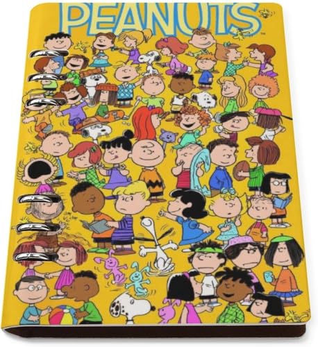 スヌーピー 日記帳 スケジュール帳 学生 バインダーノート メモ帳 システム手帳 ルーズリーフノート PUレザー A5サイズ 6穴 リングノート90枚収容 文房具 オフィス用品 プレゼント 贈り物