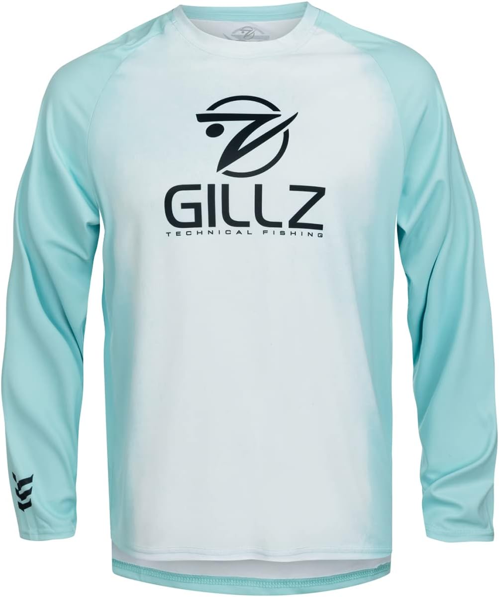 Gillz Contender Series GWS UV Long Sleeve T-Shirt - Glacier Gray