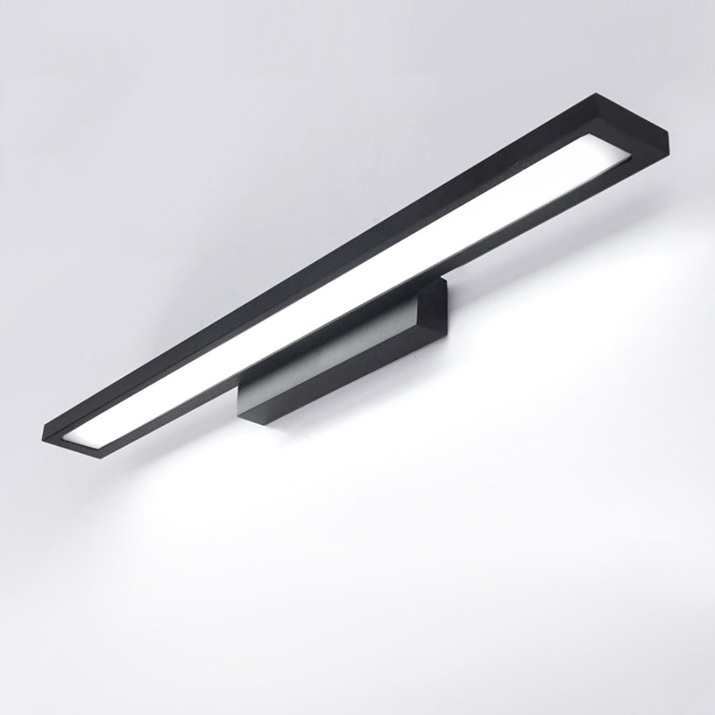Lumière de miroir LED étanche noir pour un éclairage sans ombre