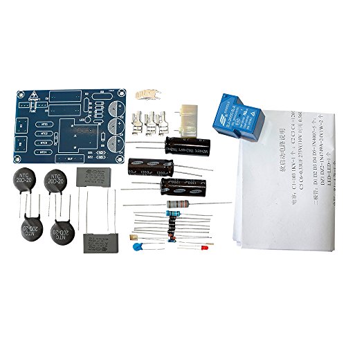 Q-BAIHE Amplificador de potencia Soft Start Board Kit Amplificador de Clase A HIFI Fever Amplificador Soft Start Board Kit