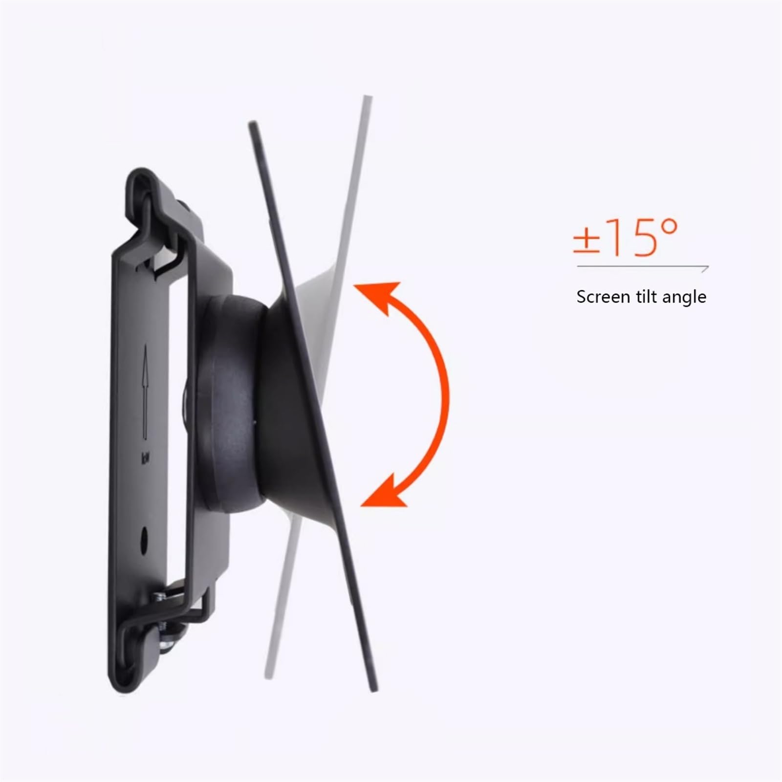 Postazioni di lavoro Supporto da parete for monitor singolo adatto alla maggior parte dei LCD 15-27", supporto Piattaforme di gioco