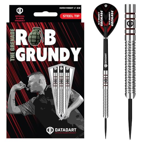 DATADART Rob Grundy 90% – Steeldarts 23 grammi