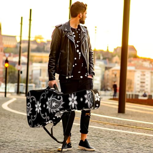 Housse imperméable en tissu Oxford pour guitare acoustique avec bandoulière et poches, motifs texturés élégants 109 x 42,9 x 11,9 cm, Multicolore., 42.9×16.9×4.7 in, Sac de transport tendance pour - Les Beatles, Paul McCartney, John Lennon, RIngo Starr, George Harrison Housse imperméable en tissu Oxford pour guitare acoustique avec bandoulière et poches, motifs texturés élégants 109 x 42,9 x 11,9 cm, Multicolore., 42.9x16.9x4.7 in, Sac de transport tendance pour – Image 7