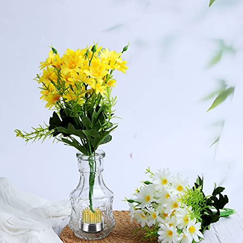 8 Pcs Flower Frogs Kenzans Round Floral Pin Frogs Vase Flower Arranger Frog Floral Arrangement Pin Frog Fixed Tools Japanese Flower Holder With Rubber Gasket For Flower Arrangement Fixation(0.9Inch) #TOP6