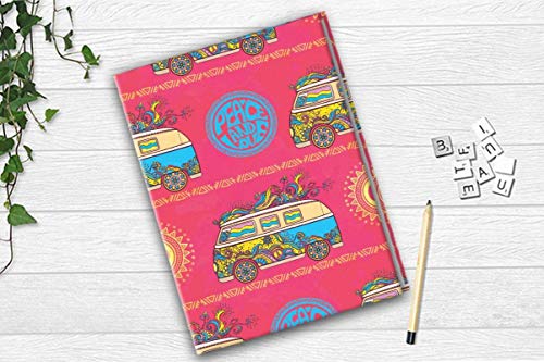 Image of Paper Plane Design 2D Folder Case, A4 Size, Ring Binder File Folder, Can Use in Office /Hospital /Banking /Account /School Documents, Bills & Certificates