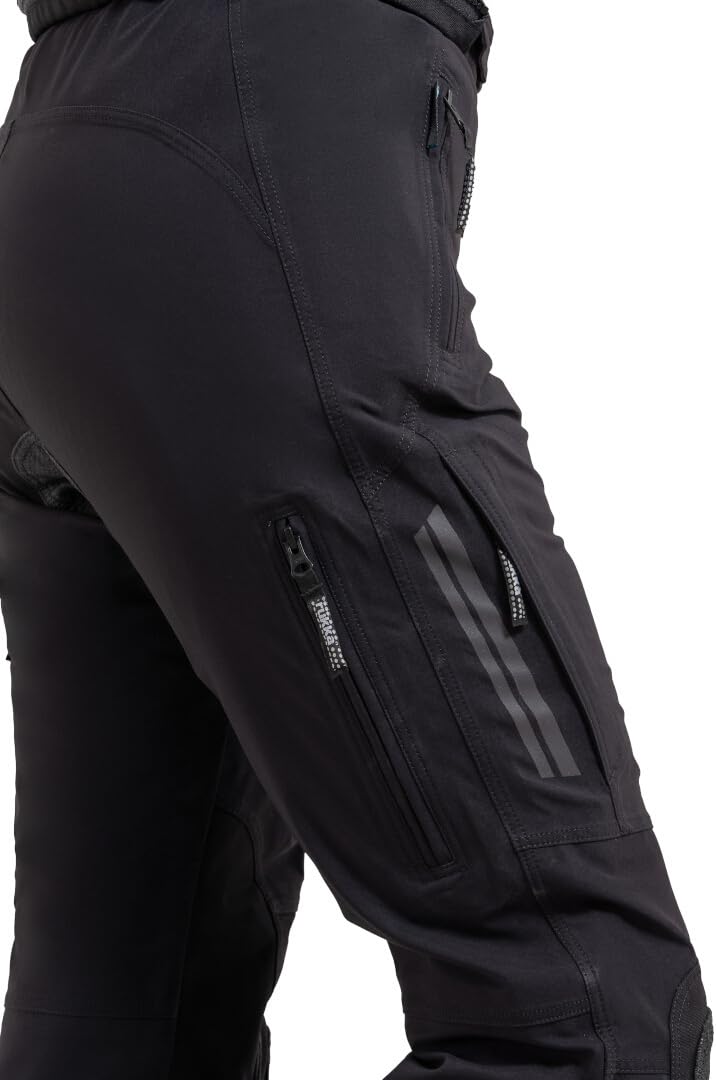 Rukka Armatou-R Damskie motocyklowe spodnie tekstylne, czarny, Short 44