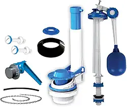 Mecanismo Universal Kit Reparo Caixa Acoplada Completo Com Válvula De Descarga Simples Universal Lateral Para Deca Celite Incepa Astra Logasa Incepa Hydra