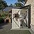 YOPTO 4×8 FT Outdoor Metal Storage Shed,Heavy-Duty Lean to Storage Shed with Floor Base,Garden Tool Metal Storage House W/Lockable Door and 2 Air Vents,Weather Resistant,for Backyard,Patio,Lawn,Black
