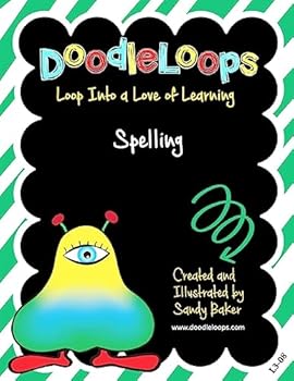 Paperback DoodleLoops Spelling: Loop Into a Love of Learning (Book 8) Book