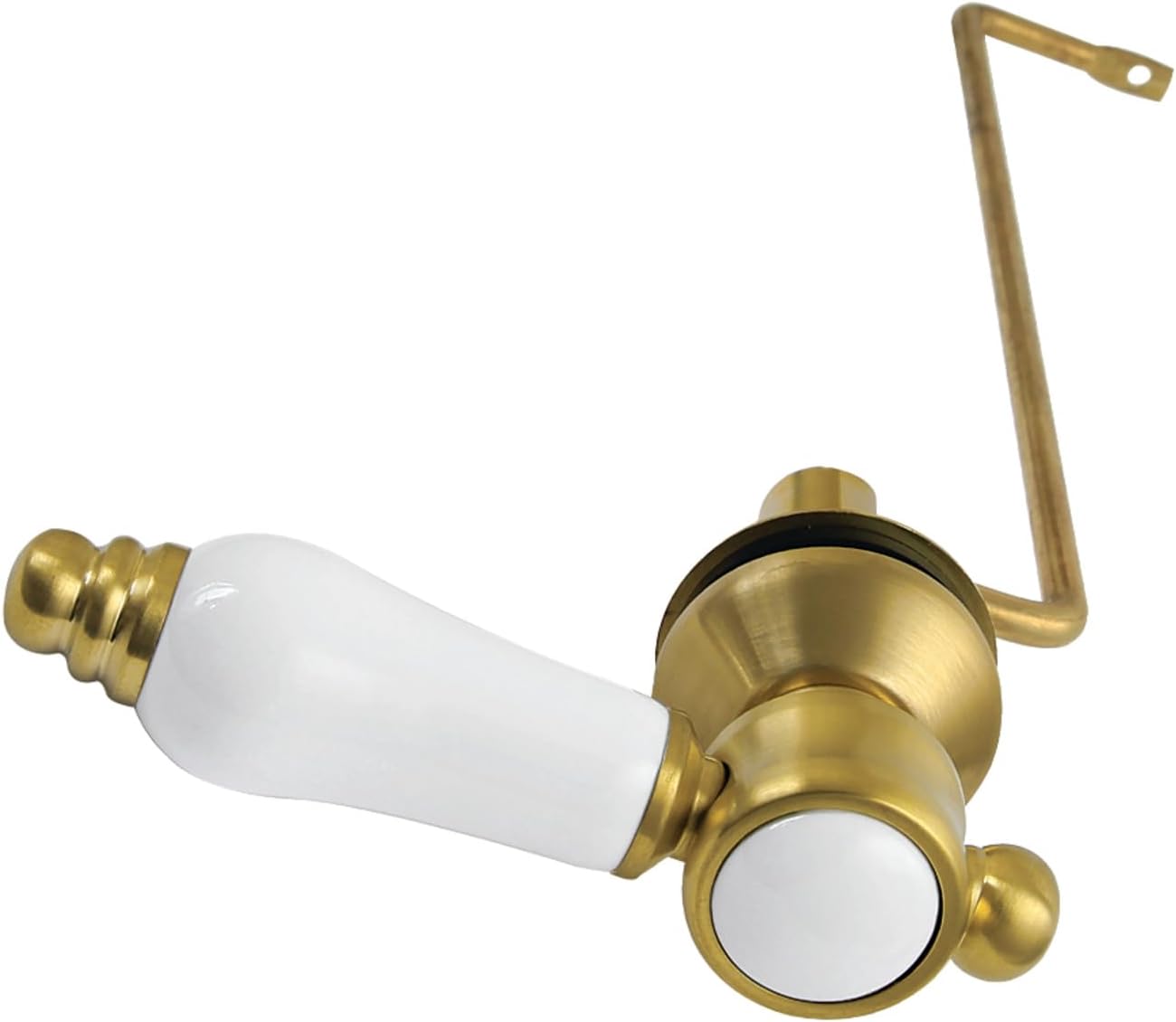 Kingston Brass KTBPLS7 Bel-Air Side Mount Toilet Tank Lever, Brushed Brass