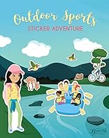 Outdoor Sports Sticker Book for Girls Ages 4-8 0692076034 Book Cover
