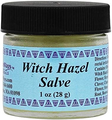 Wise Ways Herbals, Salve Witch Hazel, 1 Ounce