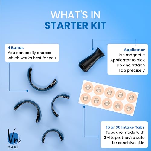 Image of Vn care Magnetic Universal Nasal Strips | Breathing Nasal Strip | Anti Snoring Nose Clip | Skin Safe Sleep Nasal Strips | Nasal Dilators For Breathing | Snore Stopper | Snoring Stopper For Men | Breathing Nasal Strip Starter Kit