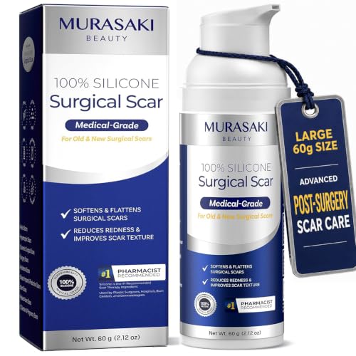 100% Silicone Scar Gel for Surgical Scars - Maximum Strength Sili...