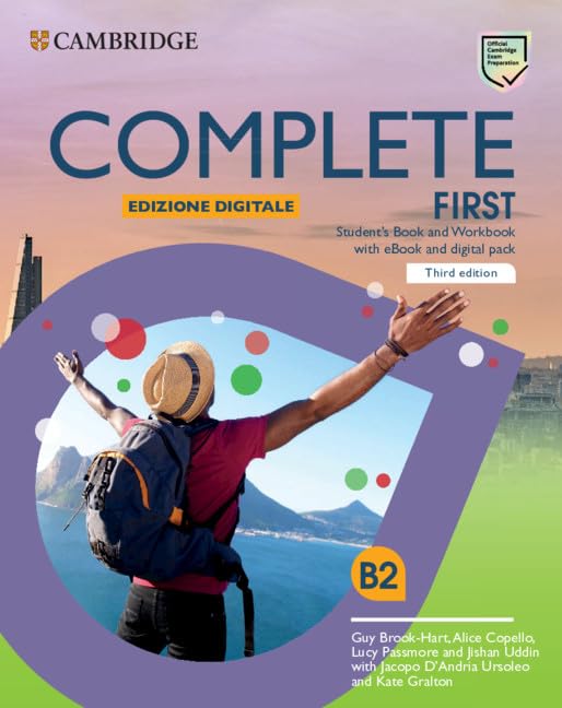 Complete First 3Ed Italian Edition Student'S Book/Workbook+Ebook