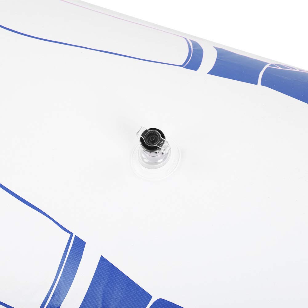 Socobeta Gardien de But d'entraînement de Football, Stand gobelet gobelet factice Mannequin de Football Gonflable Gardien de But 160cm pour Sac de Boxe de Boxe pour Mur de Dribble(Bleu)