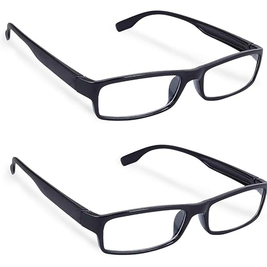 MOJOWEAR Full Rim Reading Glasses Combo 2 Pcs