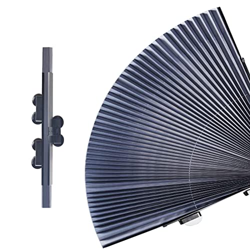 KGUDYS Saugnapfes Rollo,verstellbare Sonnenschutz Rollo,Nicht gebohrte...